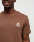 Tentree Mens Summit T-Shirt - Clove Vintage / White