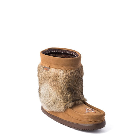 Manitobah Women's Waterproof Half Suede Mukluk - Oak