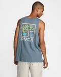 RVCA Mens Happy Hour Tank - Vintage Navy