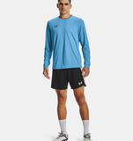 Under Armour Men's UA Wall Goalkeeper Jersey - Carolina Blue / Black - 475