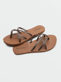 Volcom Women's New School II Sandals - Brown