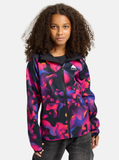 Burton Kid's Crown Weatherproof Full-Zip Fleece - Lava Lamp