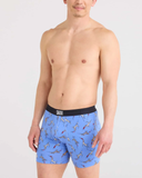 Saxx Ultra Super Soft Underwear - Disc Dogs - Snail Blue