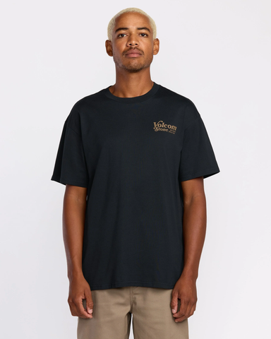Volcom Mens Sky High SS Tee - Black