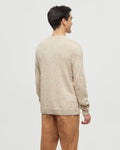 Tentree Mens Rambler Sweater - Warm Oak Nep