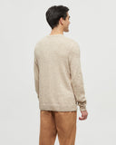 Tentree Mens Rambler Sweater - Warm Oak Nep