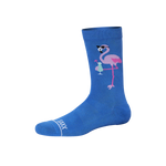 Saxx Mens Whole Package Crew Socks - Flocktail/Blue