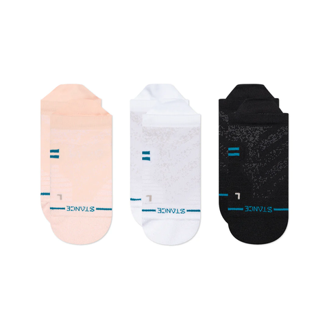 Stance Athletic Tab Socks 3 Pack - Pink