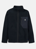 Burton Men's Cinder Full-Zip Fleece - True Black