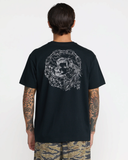 RVCA Mens Paradise Queen Short Sleeve Tee - Black