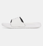 Under Armour Men's UA Ignite Select Slides - White / Black - 100