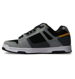 DC Mens Stag Shoes - Grey/Yellow