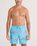 Saxx Mens Oh Buoy 2N1  Volley 7" Swim Short - Clawsome-Maui