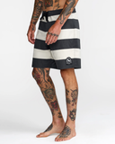 RVCA Mens Main Tower TJP Boardshort Trunk 18" - Pirate Black