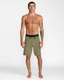 RVCA Mens VA Boardshort Soild - Martini Olive