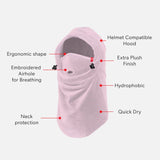 Airhole Junior Milk Fleece Airhood - Dew