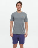 Tentree Mens Baker T-Shirt - Anchor Grey Heather