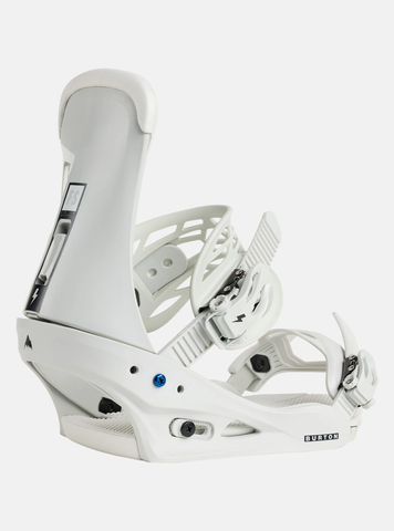 Burton Men's Freestyle Re:Flex Snowboard Bindings - Gray Cloud