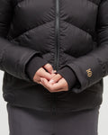 Tentree Womens Harwood Puffer - Meteorite Black