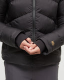 Tentree Womens Harwood Puffer - Meteorite Black