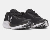 Under Armour Boys' PS UA Chase Running Shoes - Black / White - 001