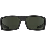 Spy General ANSI Sunglasses  - SOSI Matte Black ANSI RX - Happy Gray Green