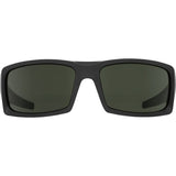 Spy General ANSI Sunglasses  - SOSI Matte Black ANSI RX - Happy Gray Green
