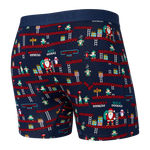 Saxx Vibe Underwear - Santa's Workshop- Navy