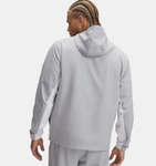 Under Armour Men's UA Rival Woven Windbreaker - Mod Gray / White - 011