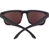 Spy Helm Sunglasses - Black Matte - Happy Bronze Polar with Green Spectra