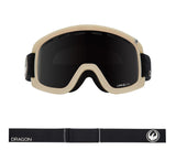 Dragon D1 OTG Snow Goggle With Lumalens Midnight Lens - Raw