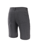 Saxx Mens Land To Sand 2N1 Hybrid 9" Short - Black Shade Heather