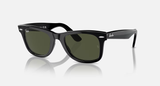 Ray-Ban Wayfarer Sunglasses - Black W/ G-15 Green