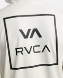 RVCA Mens Surf Hoodie - Silver Bleach