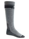Burton Men's Emblem Midweight Snow Sock - Gray Heather