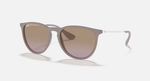 Ray-Ban Erika Sunglasses - Dark Sand W/ Brown Violet Gradient