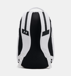 Under Armour UA Hustle 6.0 Backpack - White / Black