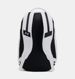 Under Armour UA Hustle 6.0 Backpack - White / Black