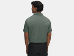 Under Armour Men's UA Playoff Team Stripe Polo - Forest Green / White - 301