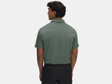 Under Armour Men's UA Playoff Team Stripe Polo - Forest Green / White - 301