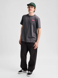 Burton Throwback 1992 Short Sleeve T-Shirt - Gotham Gray