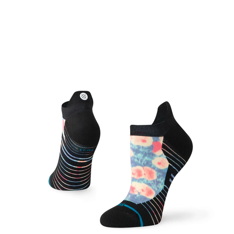 Stance Womens Run Pop Light Tab Socks - Black