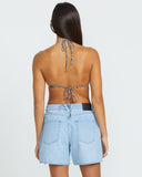 Volcom Women's Stoned BF Shorts - Blue Bird