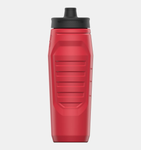 Under Armour UA Sideline Squeeze 32 oz. Water Bottle - Red / Black - 600