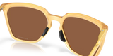 Oakley Sielo SQ Sunglasses - Matte Transparent Light Curry W/ Prizm Tungsten
