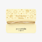 Pura Vida Bracelet ~ Feel Better Soon