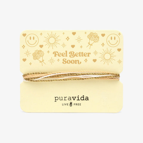 Pura Vida Bracelet ~ Feel Better Soon