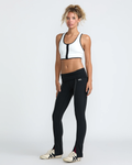 RVCA Womens AREN Split Flare Leggings - Black