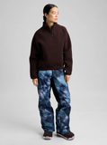 Burton Women's SpaceCloud 1/4 Zip Top - Bear Hug Brown Heather