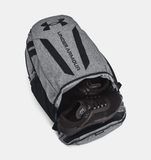 Under Armour UA Hustle 5.0 Backpack - Black / Graphite Medium Heather